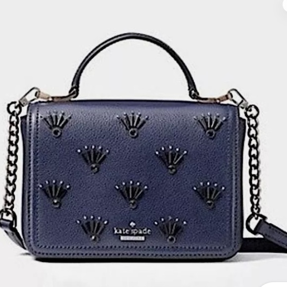 Like new Kate Spade maisie Patterson drive embelished bag - Picture 2 of 16